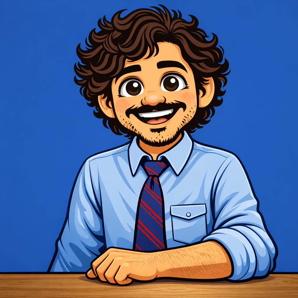 Market Ralph mascot illustration